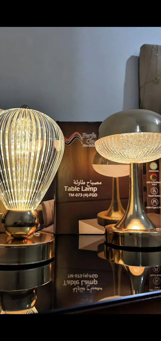 مصباح الوردة المضيئة -ذكي و قابل للشحن يدوم 10 ساعات اضاءة دون كهرباء LED